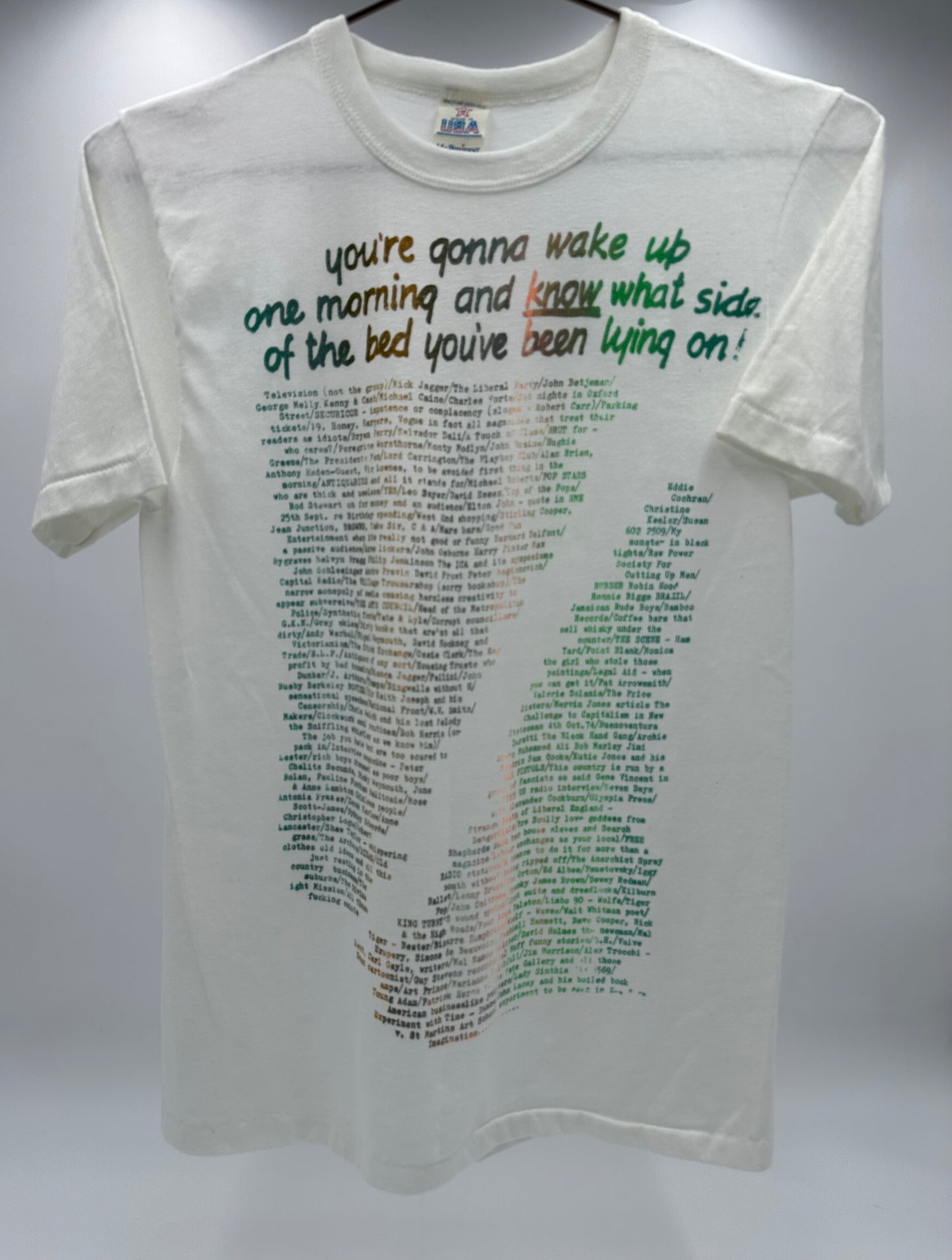 Vivienne Westwood 1980's - You're Gonna Wake Up One Morning