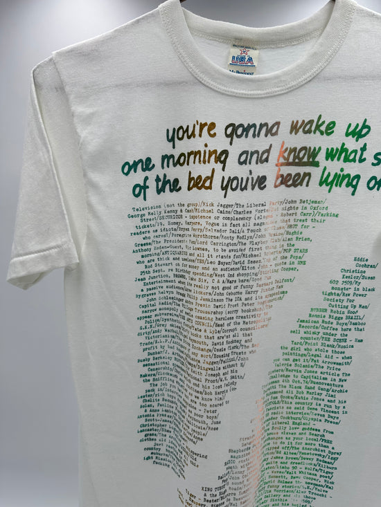 Vivienne Westwood 1980's - You're Gonna Wake Up One Morning