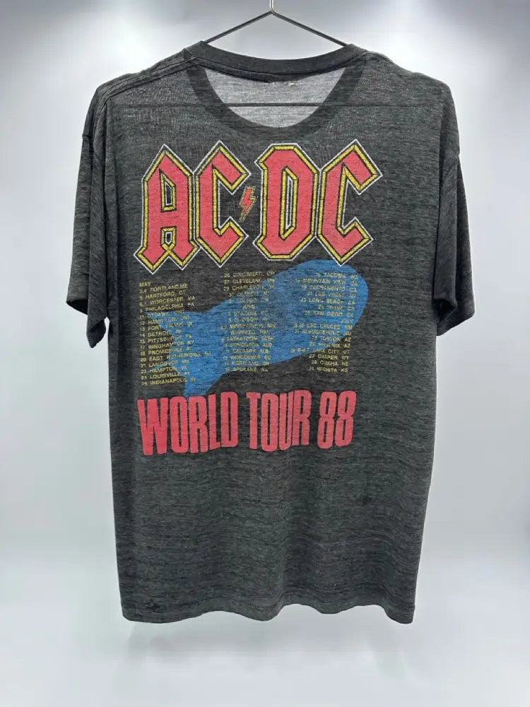 AC/DC 1988 - Tour Shirt L / Black