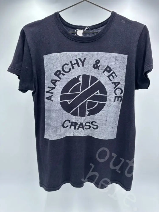 Crass 1980’s - Anarchy & Peace Black / M