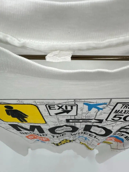 Depeche Mode 1988 - Behind The Wheel White / M