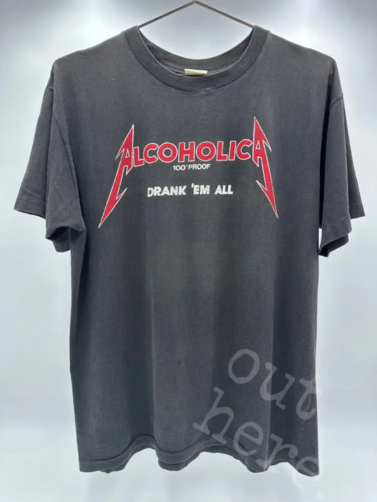Metallica 1980’s - Alcoholica Large