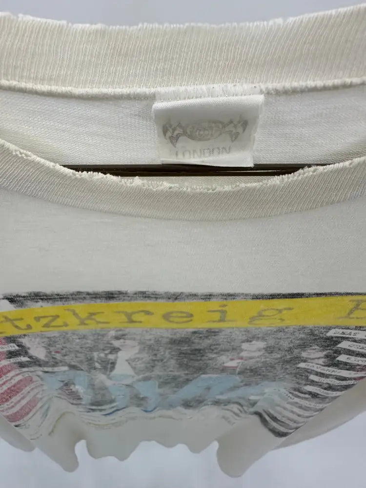 Ramones 1980’s - Blitzkreig Bop White / L