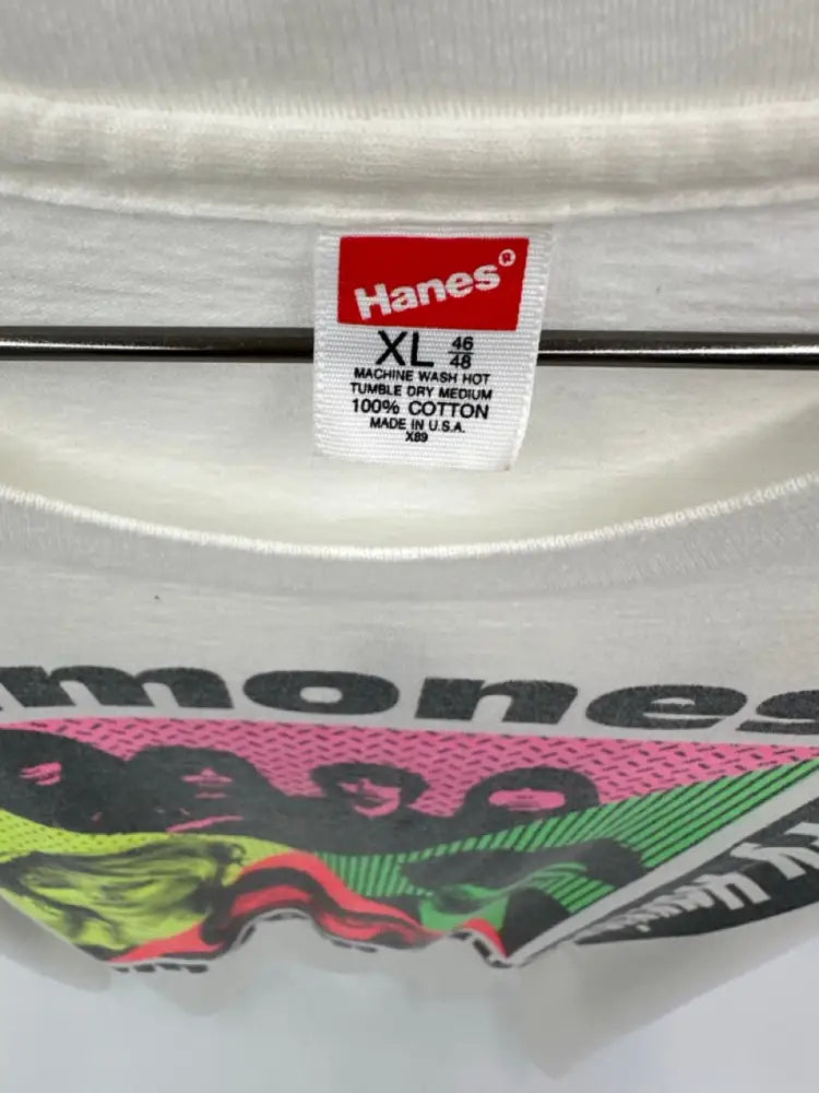 Ramones 1990 - Escape from New York tour White / XL