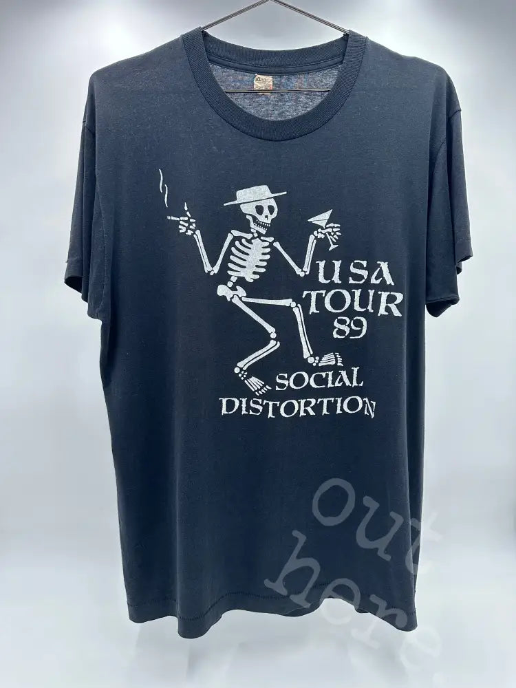 Social Distortion 1989 - tour shirt XL