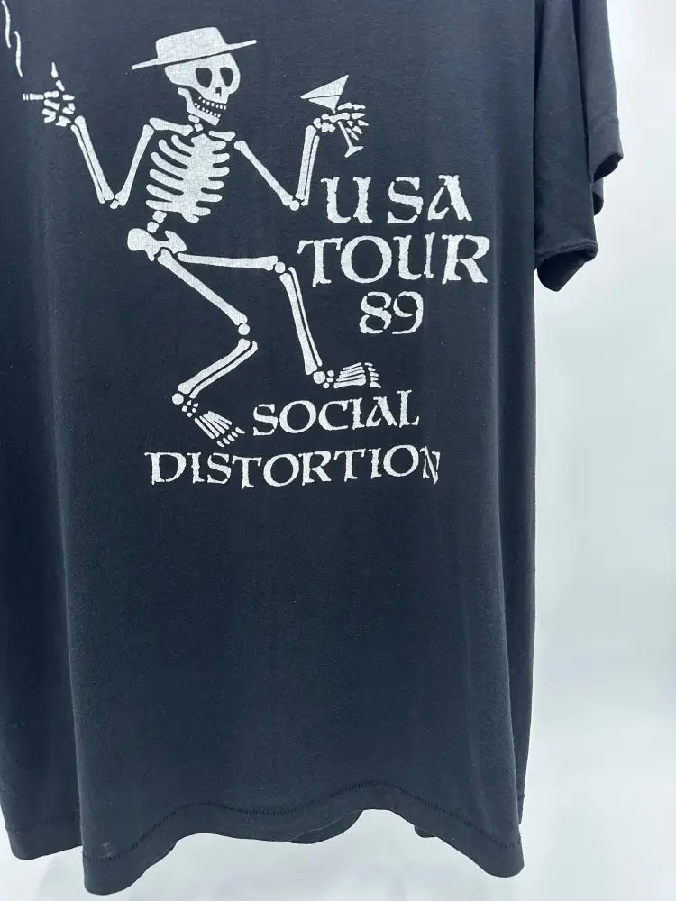 Social Distortion 1989 - tour shirt XL