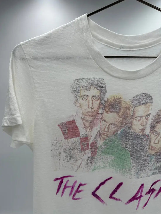 The Clash - 1980’s White / M