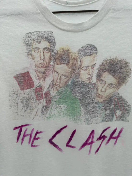The Clash - 1980’s White / M