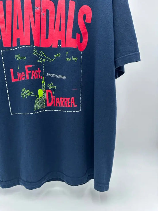 The Vandals 1995 - Live Fast Diarrhea Blue / XL