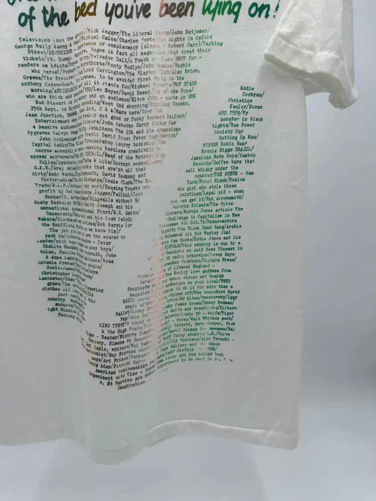 Vivienne Westwood 1980’s - You’re Gonna Wake Up One Morning M