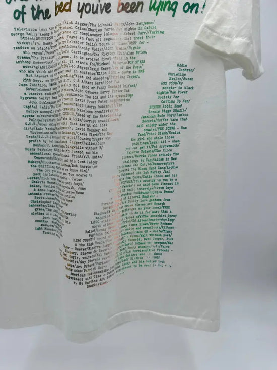 Vivienne Westwood 1980’s - You’re Gonna Wake Up One Morning M